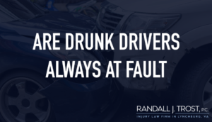 Are Drunk Drivers Always At Fault